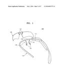 HEAD MOUNTED DISPLAY DEVICE FOR DISPLAYING IMAGE AND METHOD THEREOF diagram and image