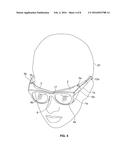 EYEGLASSES FOR BLOCKING ALLERGENS diagram and image