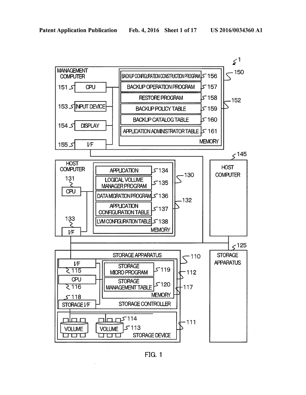 MANAGEMENT COMPUTER USED TO CONSTRUCT BACKUP CONFIGURATION OF APPLICATION     DATA - diagram, schematic, and image 02