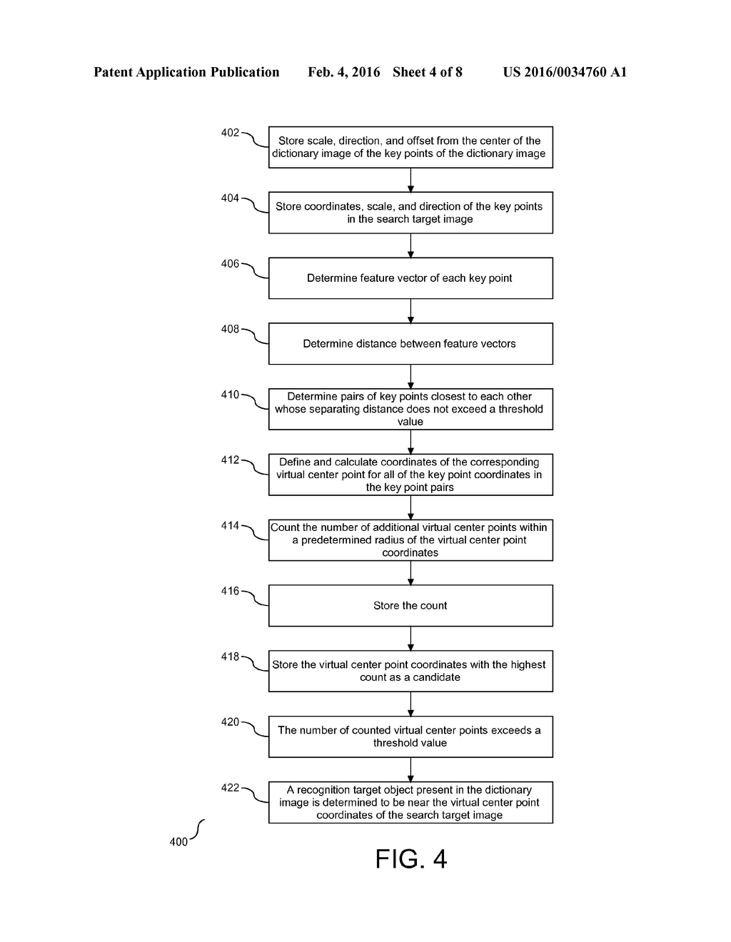 Method for Accurately Determining the Position and Orientation of Each of     a Plurality of Identical Recognition Target Objects in a Search Target     Image - diagram, schematic, and image 05