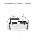 MEMS SWITCHES WITH REDUCED SWITCHING VOLTAGE AND METHODS OF MANUFACTURE diagram and image