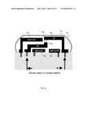 MEMS SWITCHES WITH REDUCED SWITCHING VOLTAGE AND METHODS OF MANUFACTURE diagram and image