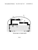 MEMS SWITCHES WITH REDUCED SWITCHING VOLTAGE AND METHODS OF MANUFACTURE diagram and image