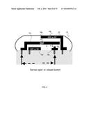 MEMS SWITCHES WITH REDUCED SWITCHING VOLTAGE AND METHODS OF MANUFACTURE diagram and image