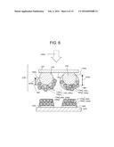 SEMICONDUCTOR COMPONENT, SEMICONDUCTOR-MOUNTED PRODUCT INCLUDING THE     COMPONENT, AND METHOD OF PRODUCING THE PRODUCT diagram and image