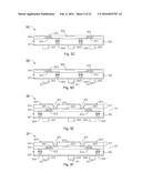 STACKED STRUCTURE OF SEMICONDUCTOR CHIPS HAVING VIA HOLES AND METAL BUMPS diagram and image