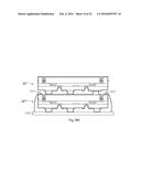 STACKED STRUCTURE OF SEMICONDUCTOR CHIPS HAVING VIA HOLES AND METAL BUMPS diagram and image