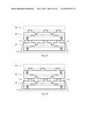 STACKED STRUCTURE OF SEMICONDUCTOR CHIPS HAVING VIA HOLES AND METAL BUMPS diagram and image