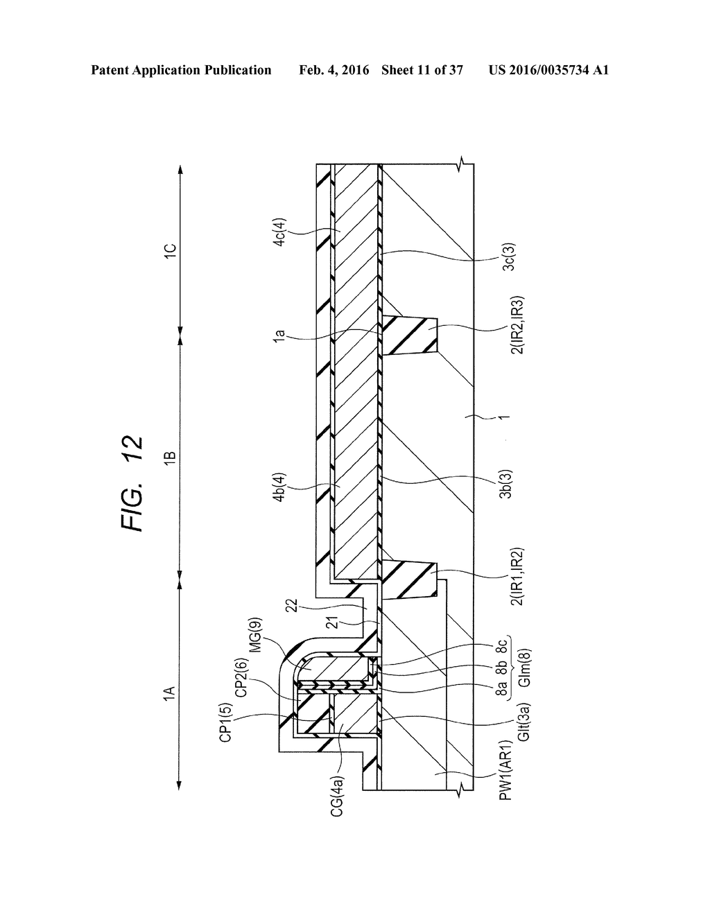 METHOD FOR MANUFACTURING A SEMICONDUCTOR DEVICE - diagram, schematic, and image 12