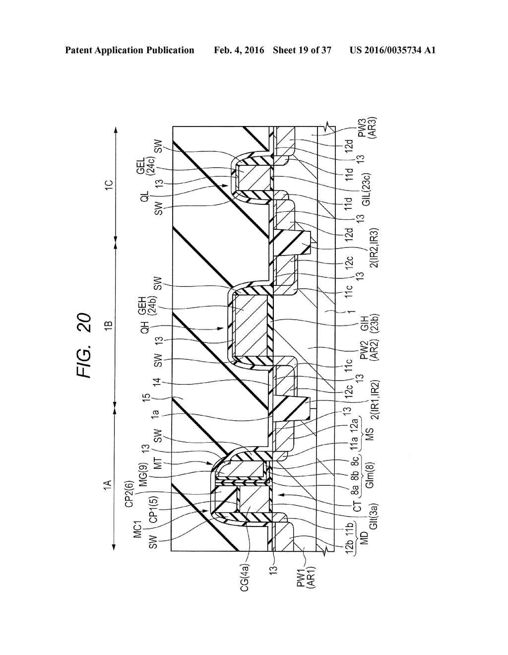 METHOD FOR MANUFACTURING A SEMICONDUCTOR DEVICE - diagram, schematic, and image 20