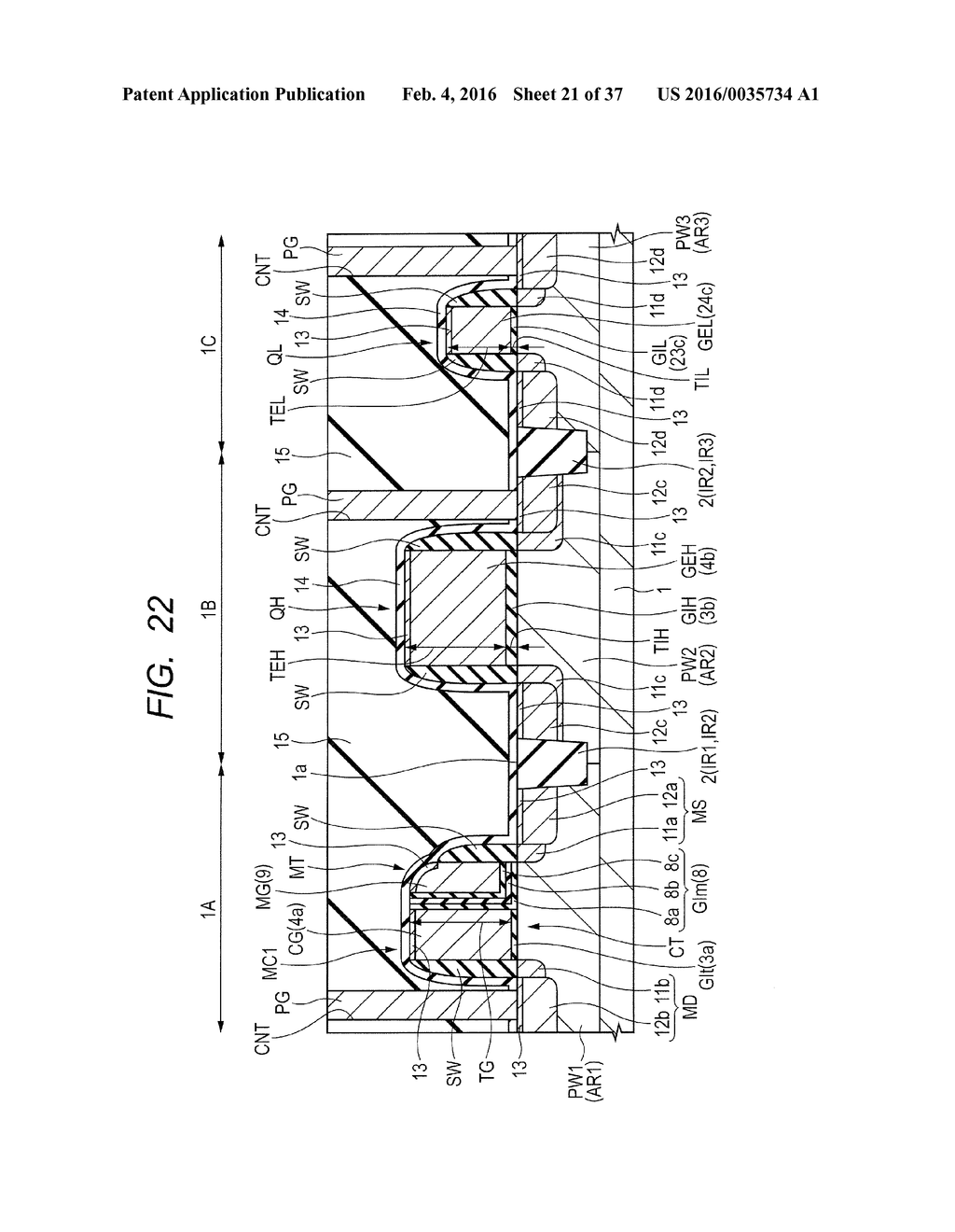 METHOD FOR MANUFACTURING A SEMICONDUCTOR DEVICE - diagram, schematic, and image 22