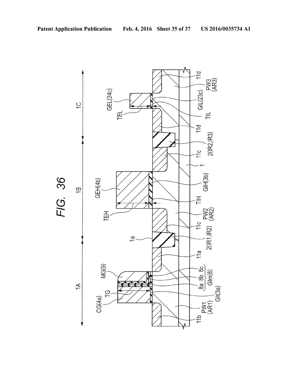 METHOD FOR MANUFACTURING A SEMICONDUCTOR DEVICE - diagram, schematic, and image 36