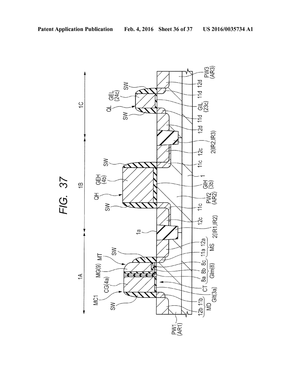 METHOD FOR MANUFACTURING A SEMICONDUCTOR DEVICE - diagram, schematic, and image 37