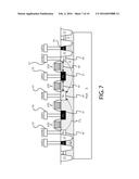 JUNCTION FET SEMICONDUCTOR DEVICE WITH DUMMY MASK STRUCTURES FOR IMPROVED     DIMENSION CONTROL AND METHOD FOR FORMING THE SAME diagram and image