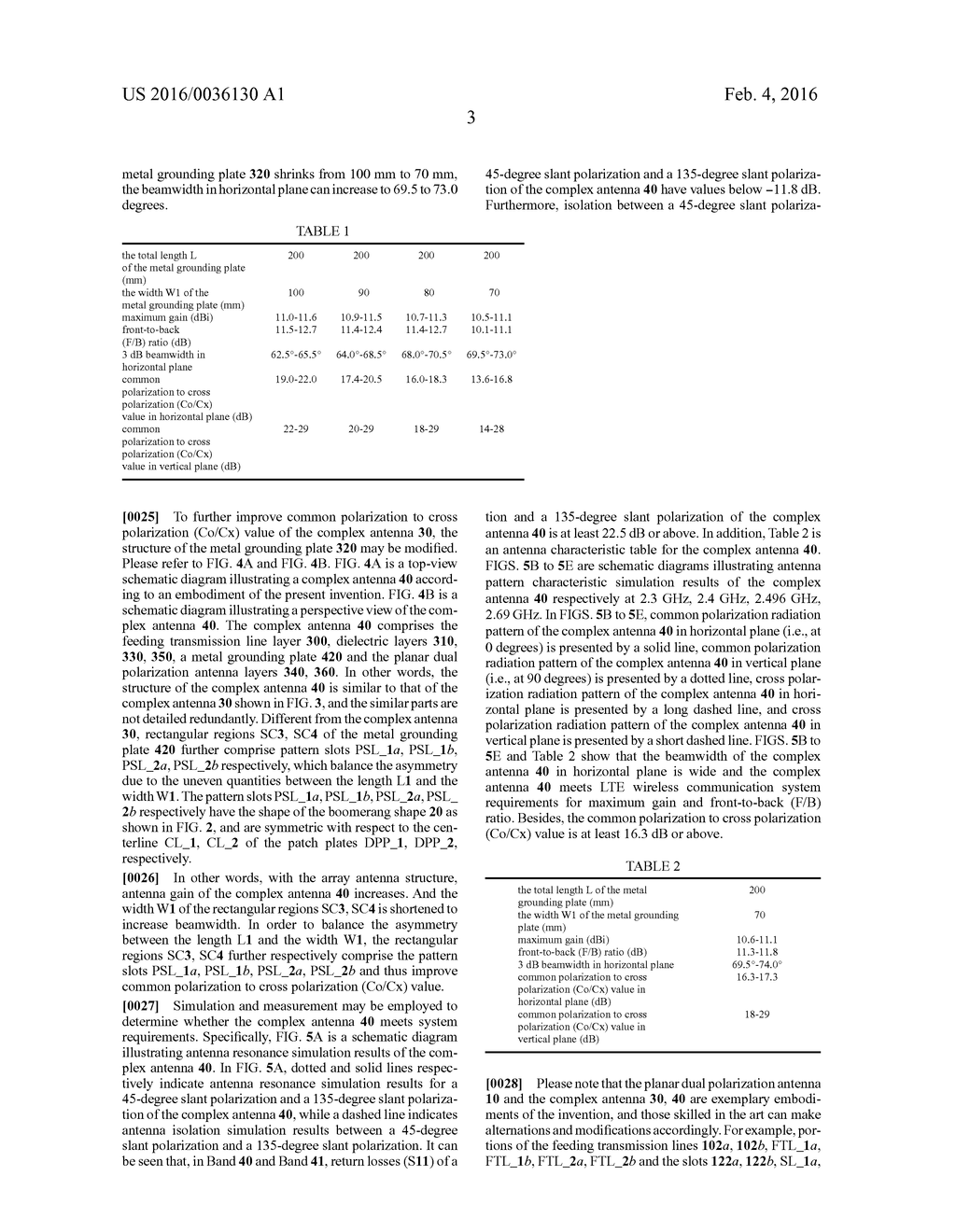 Planar Dual Polarization Antenna and Complex Antenna - diagram, schematic, and image 22