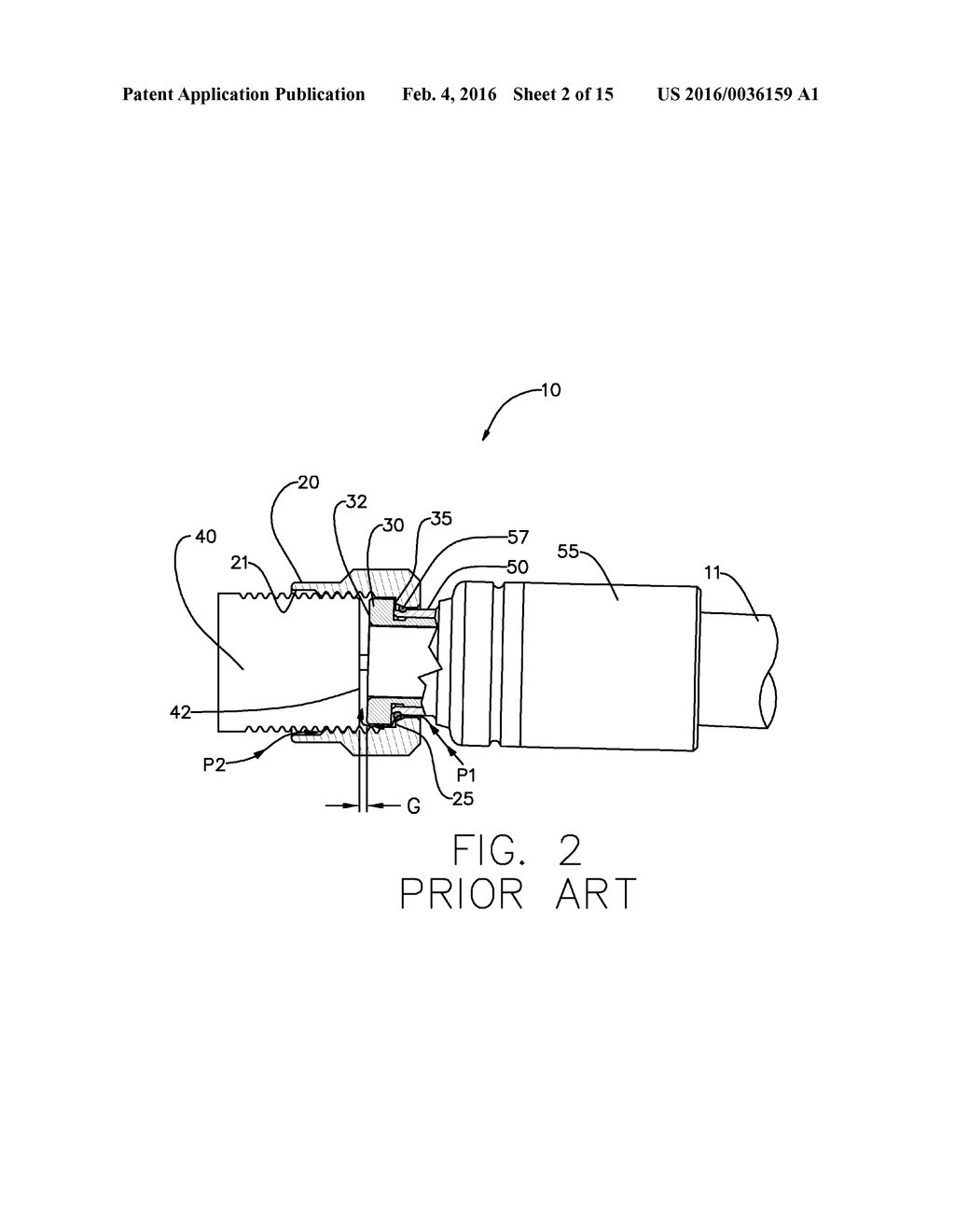 COAXIAL CONNECTOR WITH INHIBITED INGRESS AND IMPROVED GROUNDING - diagram, schematic, and image 03