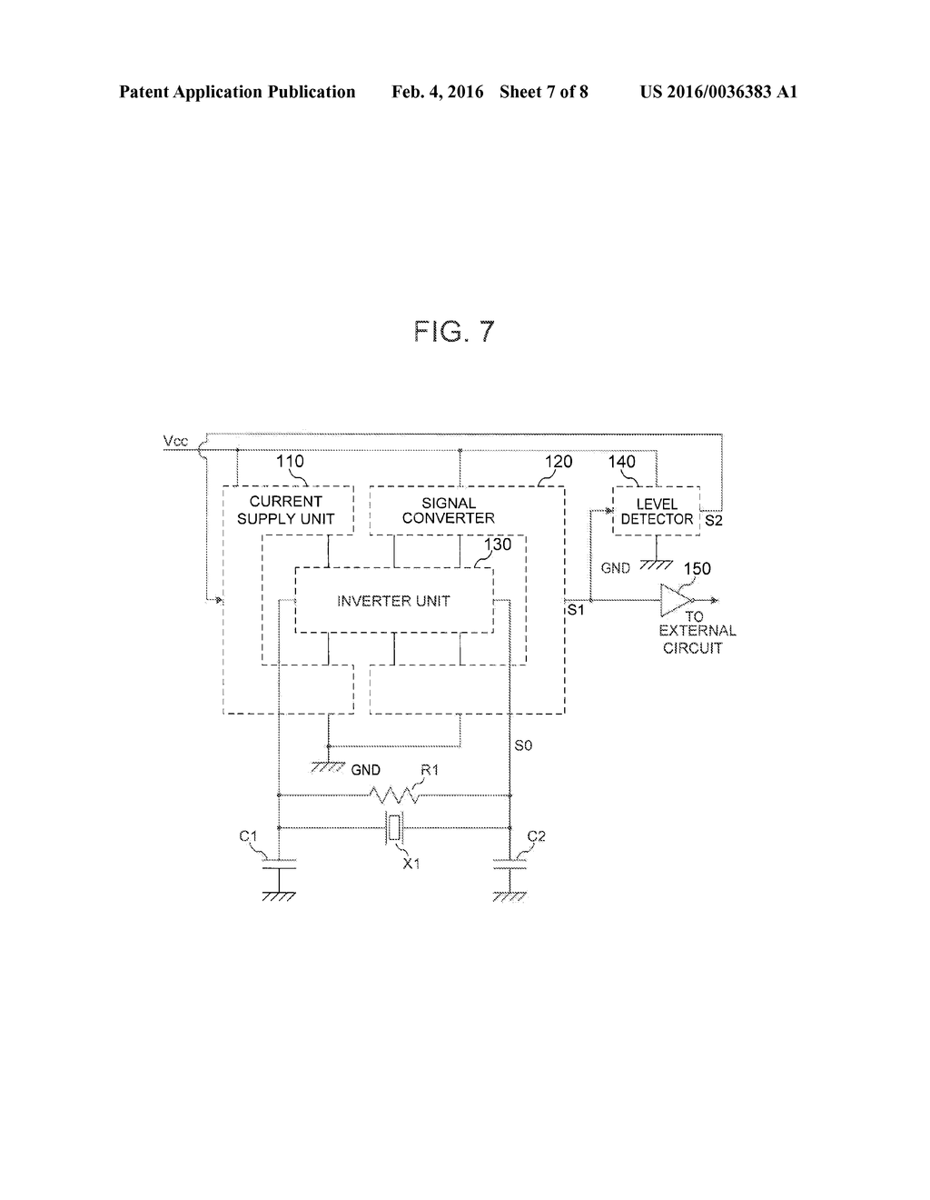 CRYSTAL OSCILLATION CIRCUIT - diagram, schematic, and image 08