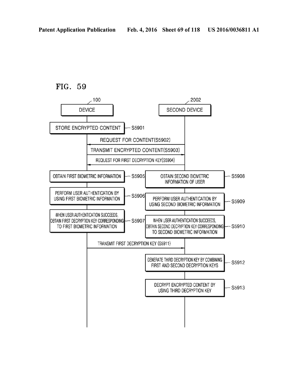 DEVICE AND METHOD OF SETTING OR REMOVING SECURITY ON CONTENT - diagram, schematic, and image 70