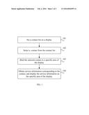 Method and Apparatus for Processing Contact Information Using a Wireless     Terminal diagram and image