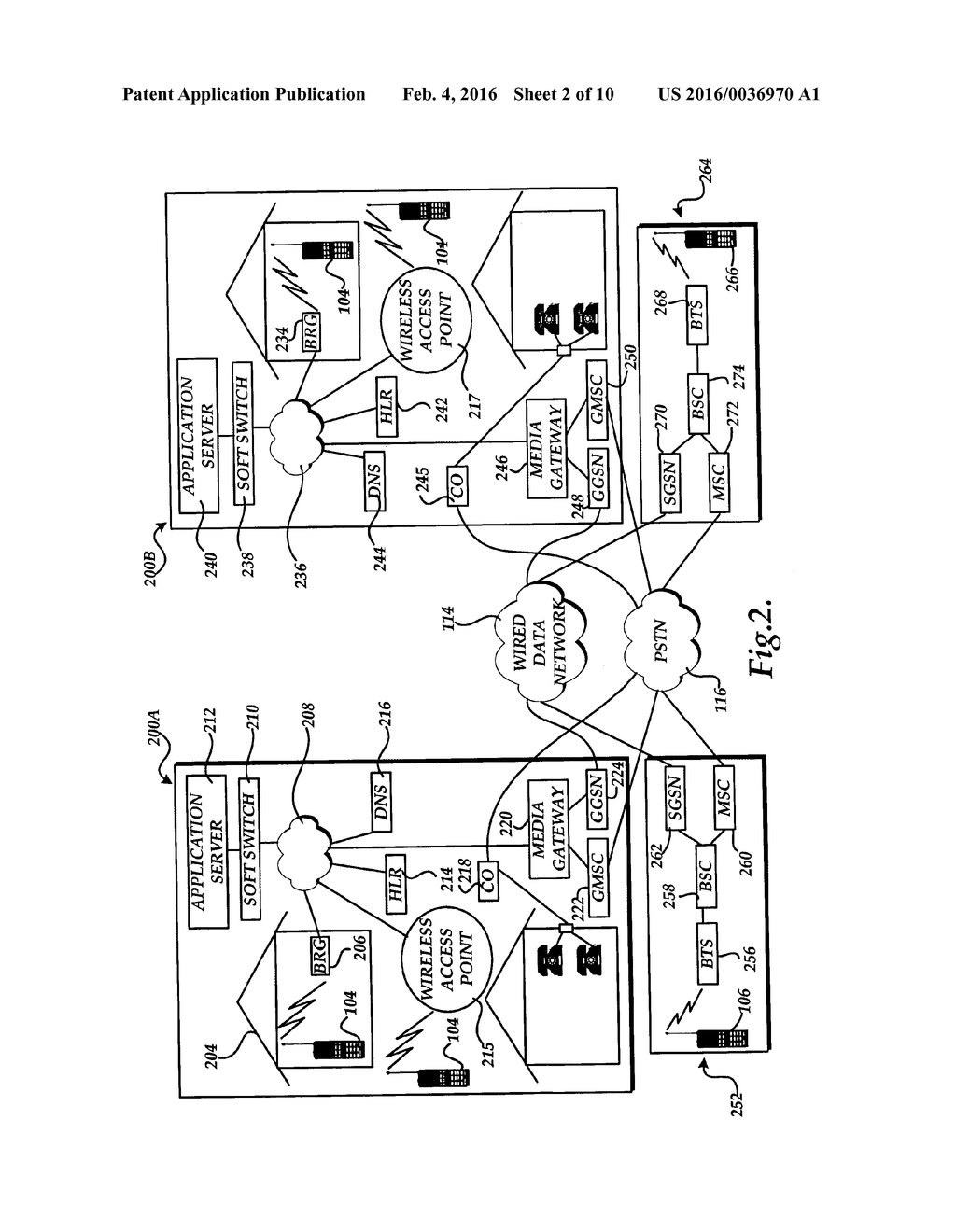 SYSTEM AND METHOD FOR PROVIDING INTEGRATED VOICE AND DATA SERVICES     UTILIZING WIRED CORDLESS ACCESS WITH UNLICENSED/UNREGULATED SPECTRUM - diagram, schematic, and image 03