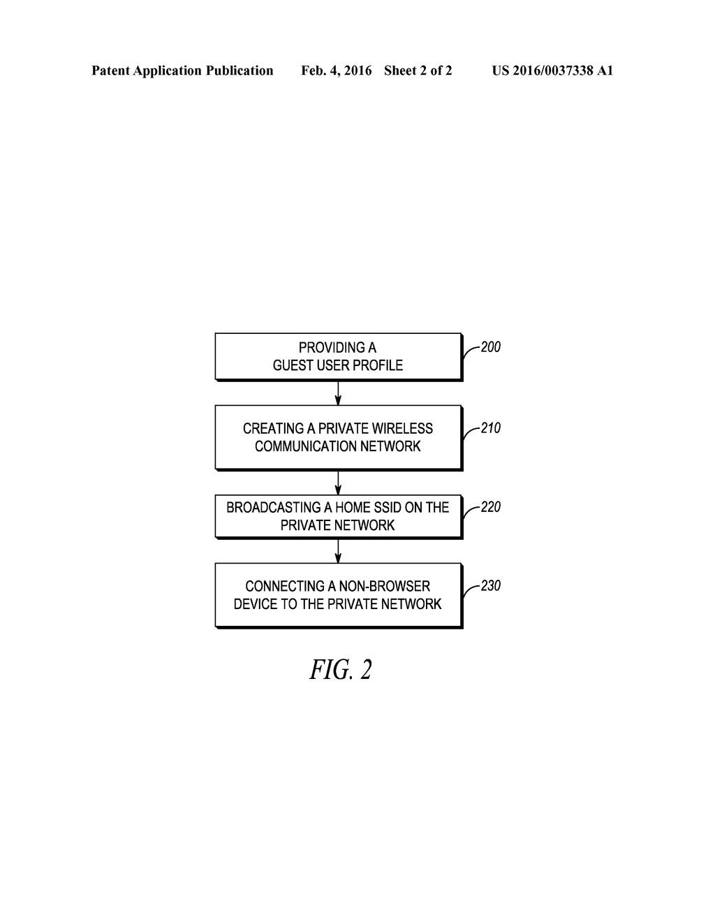 PRIVATE WIRELESS COMMUNICATION NETWORK FOR GUEST USERS - diagram, schematic, and image 03