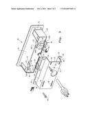 DESKTOP RECEPTACLE WITH MOUNTING PLATE diagram and image