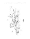 FEEDERHOUSE FOR A COMBINE HARVESTER HAVING FLEXIBLE TRACTION MEANS AND     REMOVABLE THREADED BOLTS FOR MOUNTING CONVEYING STRIPS diagram and image