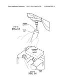 DUAL SIDED COSMETICS BRUSH AND METHODS FOR MAKING SAME diagram and image