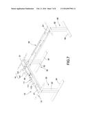 COLLAPSIBLE POWER-DRIVEN TABLE STAND diagram and image