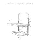 Height Adjustable Work Surface diagram and image