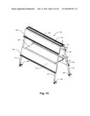 TABLE AND LECTERN FURNITURE SYSTEM diagram and image