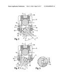 POLYAXIAL BONE ANCHORING DEVICE diagram and image