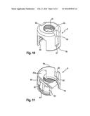 POLYAXIAL BONE ANCHORING DEVICE diagram and image