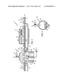 POWDER COATING (ELECTROSTATIC PAINTING) METHOD AND PLANT FOR NON     ELECTRICALLY CONDUCTIVE ELEMENTS, AND IN PARTICULAR BRAKE PADS diagram and image