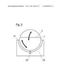 ROTATION DEVICE FOR ROTATIONALLY MOULDED MOLDINGS diagram and image