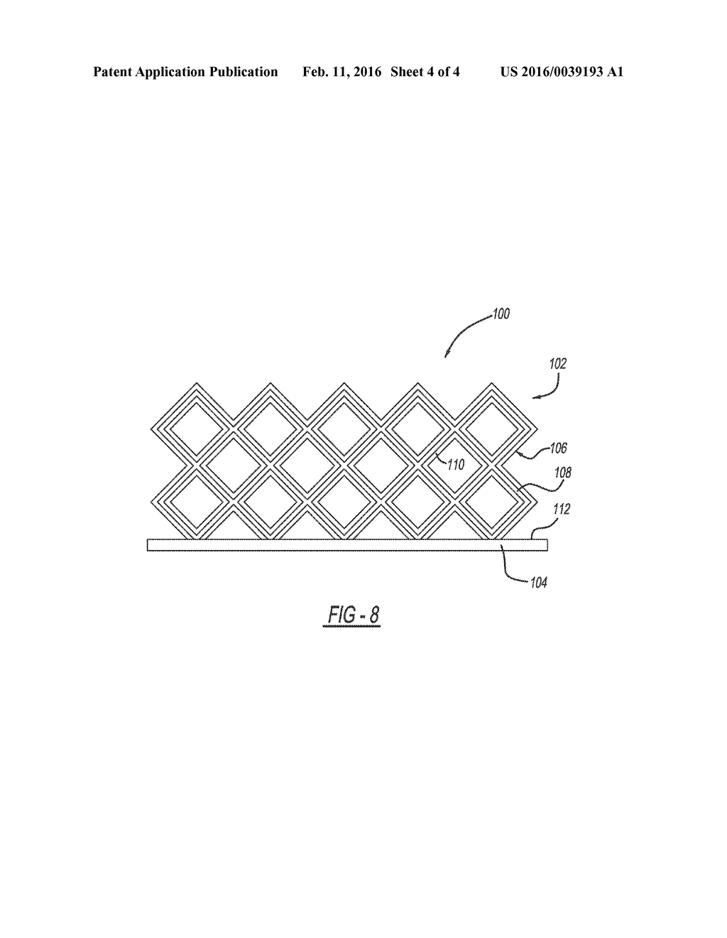 PROCESS FOR SECURING A MICRO-TRUSS STRUCTURE TO A PANEL - diagram, schematic, and image 05