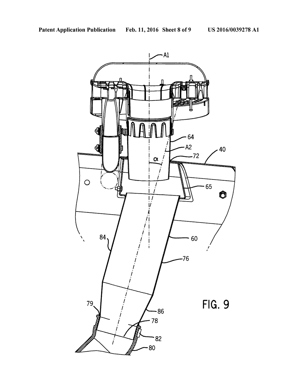 AIR INLET AND CLEANER ARRANGEMENT FOR WORK VEHICLE - diagram, schematic, and image 09