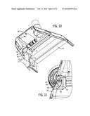 AIR INLET AND CLEANER ARRANGEMENT FOR WORK VEHICLE diagram and image