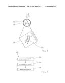 DISPLAY DEVICE AND METHOD FOR DISPLAYING DATA AND DRIVER ASSISTANCE SYSTEM     FOR A VEHICLE diagram and image