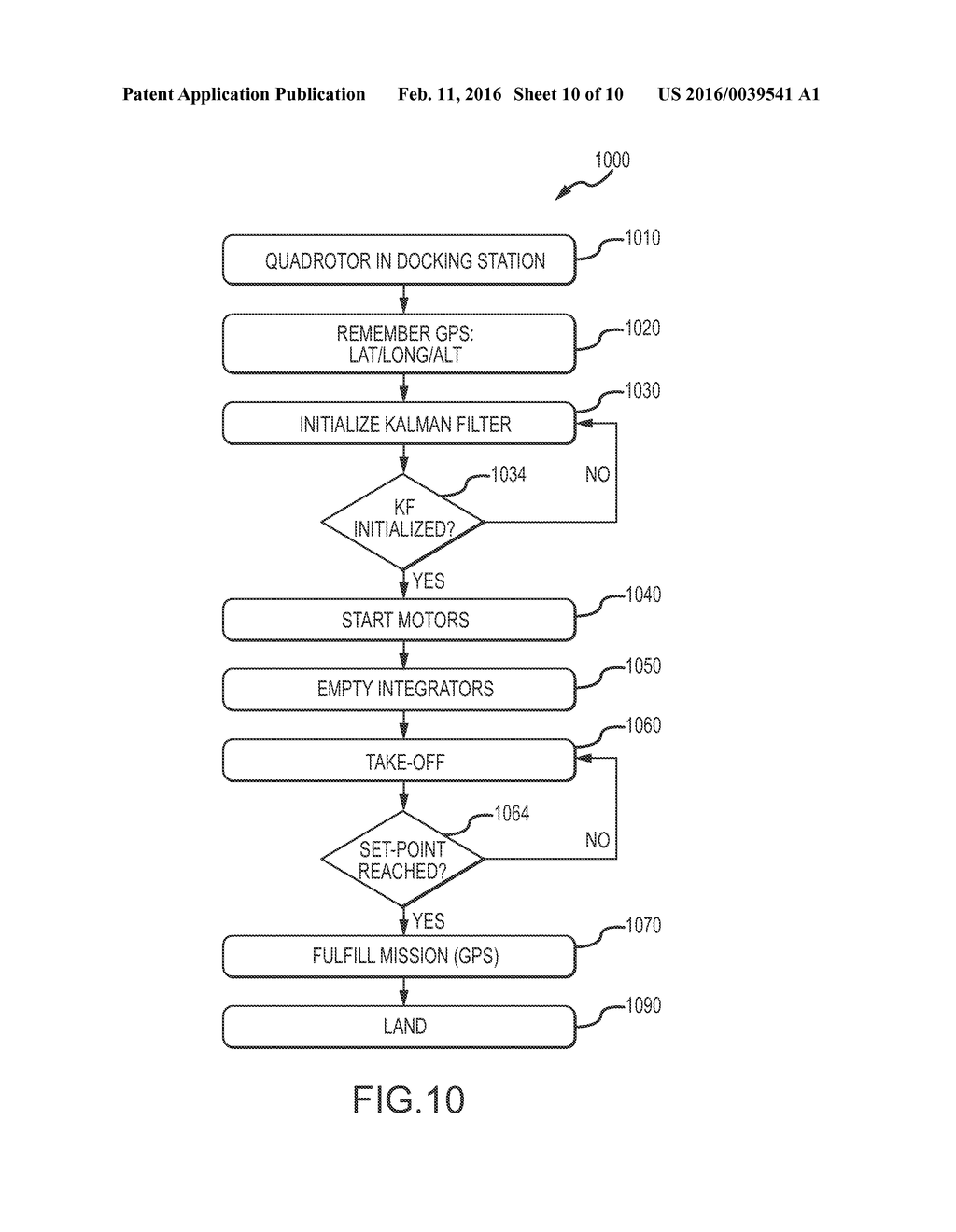 ROBUST AND AUTONOMOUS DOCKING AND RECHARGING OF QUADROTORS - diagram, schematic, and image 11