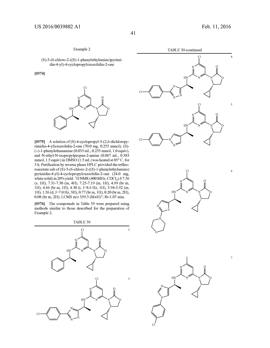 3-PYRIMIDIN-4-YL-OXAZOLIDIN-2-ONES AS INHIBITORS OF MUTANT IDH - diagram, schematic, and image 42