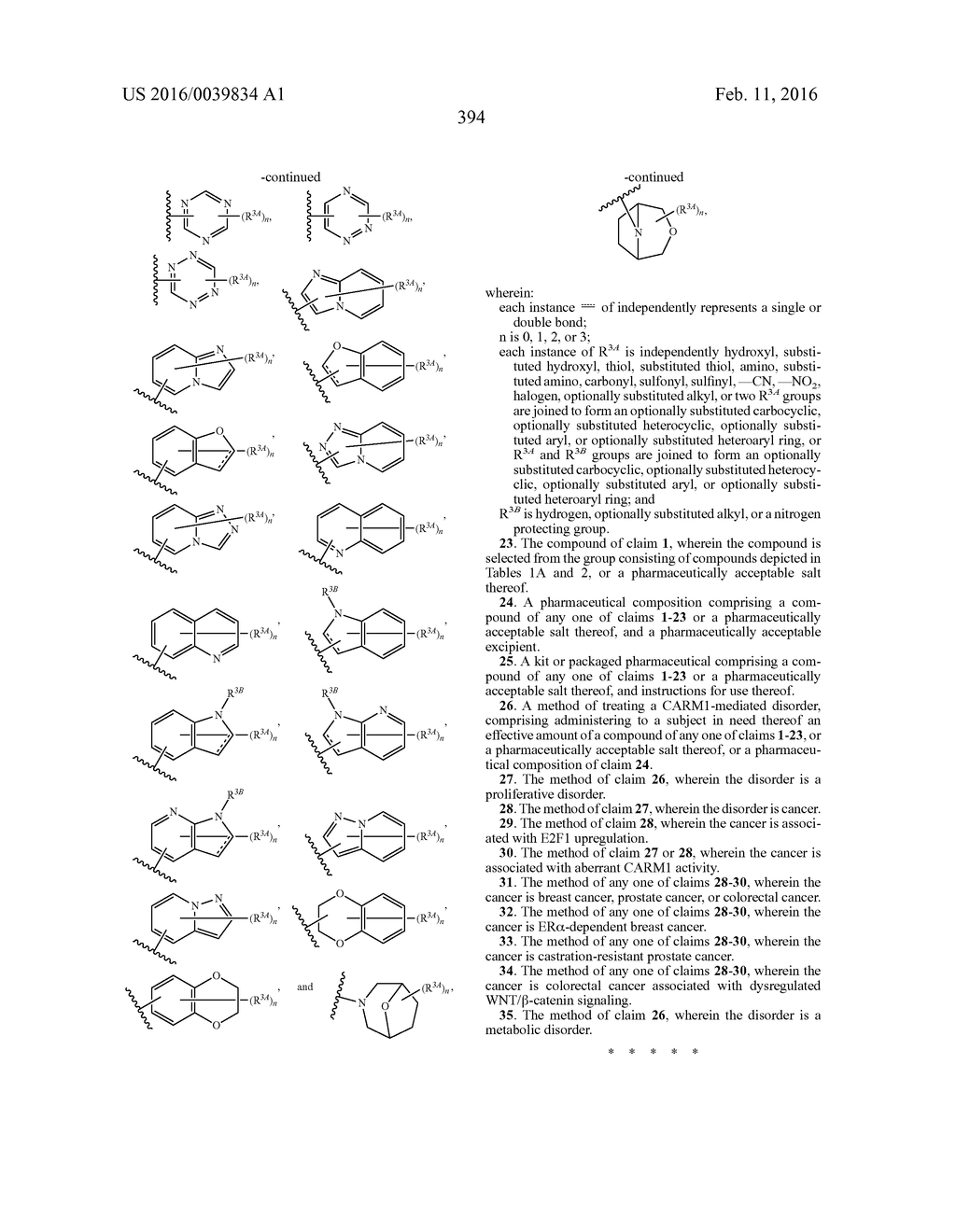 CARM1 INHIBITORS AND USES THEREOF - diagram, schematic, and image 396