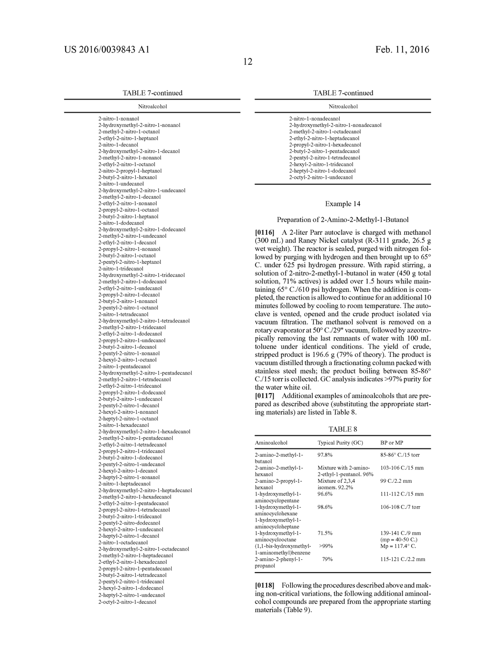 NITRATED HYDROCARBONS, DERIVATIVES, AND PROCESSES FOR THEIR MANUFACTURE - diagram, schematic, and image 13