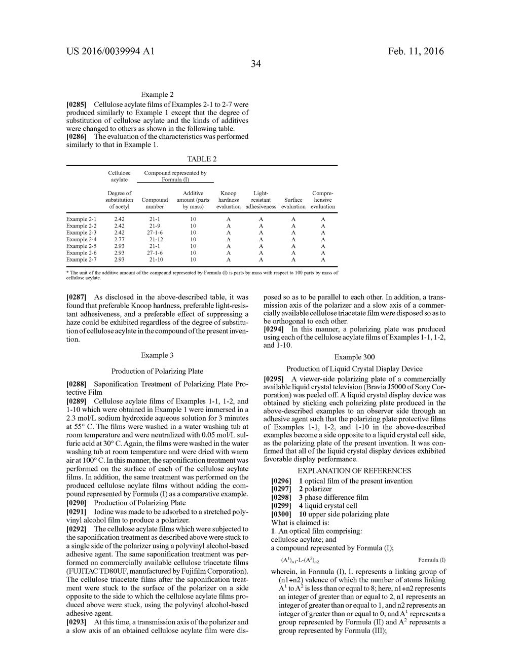 OPTICAL FILM, POLARIZING PLATE AND LIQUID CRYSTAL DISPLAY DEVICE - diagram, schematic, and image 36