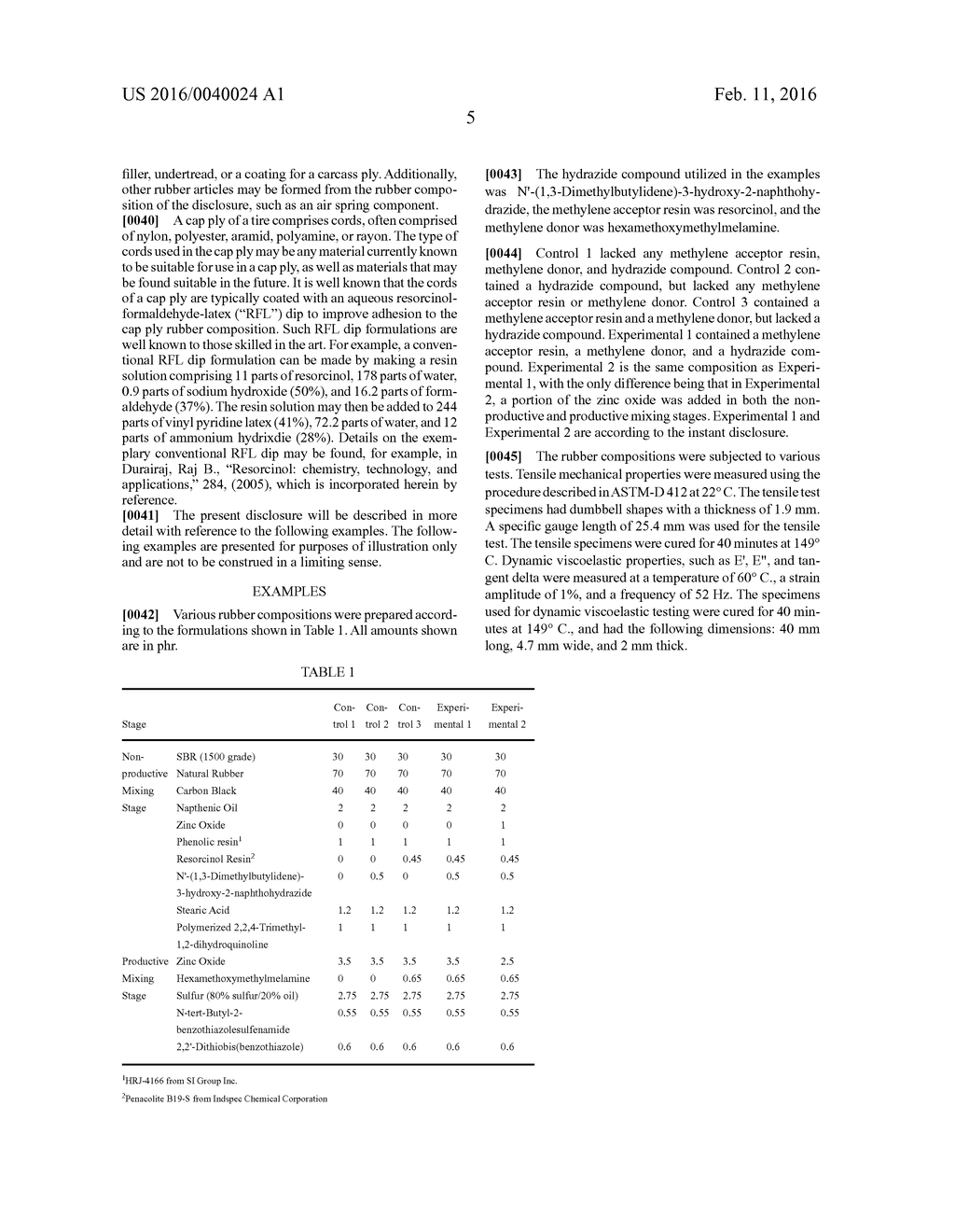 RUBBER COMPOSITION SUITABLE FOR USE AS A CAP PLY IN A TIRE - diagram, schematic, and image 06