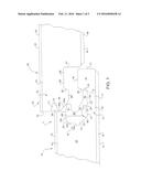 SET OF PANELS COMPRISING RETAINING PROFILES WITH A SEPARATE CLIP AND     METHOD FOR INSERTING THE CLIP diagram and image