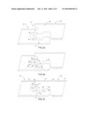 SET OF PANELS COMPRISING RETAINING PROFILES WITH A SEPARATE CLIP AND     METHOD FOR INSERTING THE CLIP diagram and image