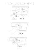 SET OF PANELS COMPRISING RETAINING PROFILES WITH A SEPARATE CLIP AND     METHOD FOR INSERTING THE CLIP diagram and image