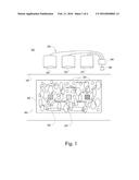 LIGHTING SYSTEM FOR ACCENTING REGIONS OF A LAYER AND ASSOCIATED METHODS diagram and image