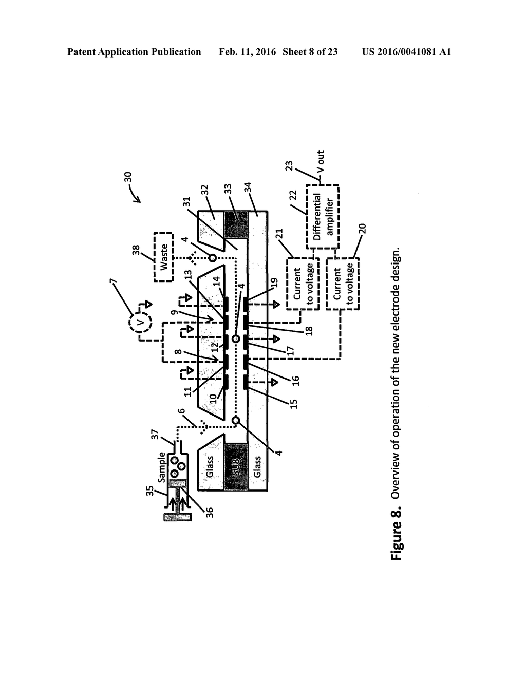 APPARATUS FOR ELECTRICALLY MEASURING INDIVIDUAL PARTICLES FLOWING IN A     LIQUID - diagram, schematic, and image 09